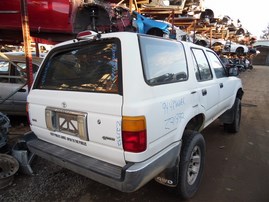 1994 TOYOTA 4RUNNER SR5 WHITE 2.4 MT 4WD Z21332